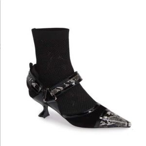 Jeffrey Campbell Abate Fishnet Booties